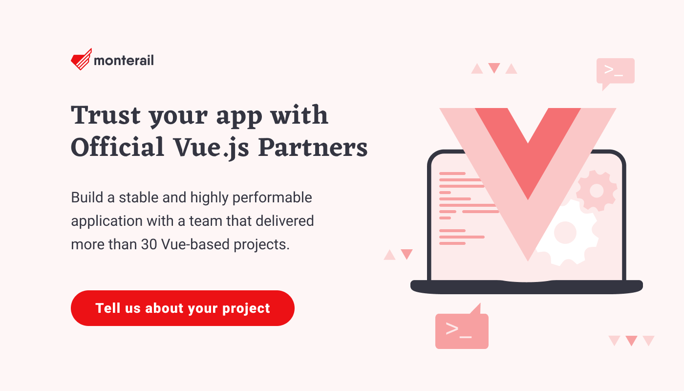 Vue Partnership CTA